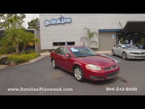 Autoline Preowned 2006 Chevrolet Impala LT 3.9L For Sale Used Walk Around Review Jacksonville