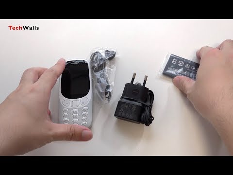 Nokia 3310 Dual-SIM Unlocked Feature Phone - Grey Unboxing