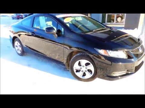 P3486 honda Civic COup LX 2Dr Aut Black Honda Certified Bathurst Honda 2013