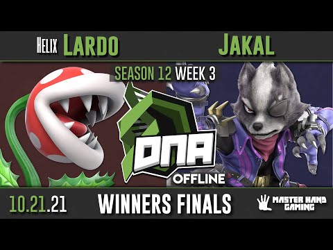 DNA S12:W3 - Helix | Lardo (Piranha Plant) Vs. Jakal (Wolf) - Winners Finals
