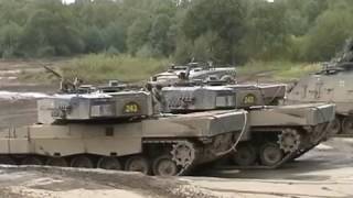 preview picture of video 'Bundeswehr Manöver ILÜ 2001 Munster Pz Lehr Btl 93 Gefechts und Luftfahrzeuge Teil 4'