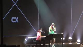 Lylla Pausini e Laura Pausini - &quot;DOVE SEI&quot; piano e voz