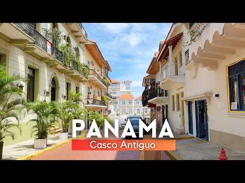 Casco Viejo Panama City-Rundgang 🇵🇦 2024 4K
