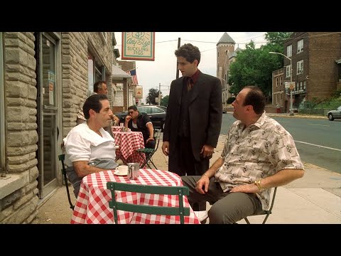 Richie Aprile Warns Christopher - The Sopranos HD