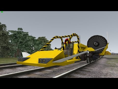 Jet Train speed test 1  (Train Simulator 2015) LOCO TV UK