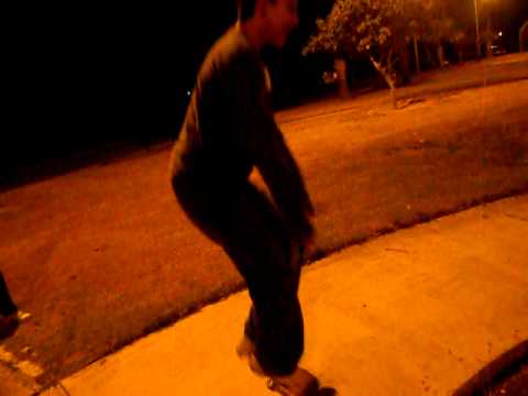 Mexican on a pogo stick