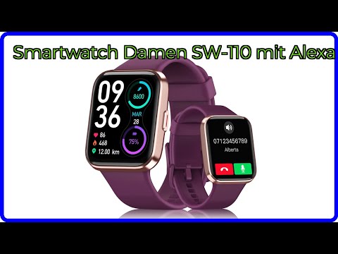 BEWERTUNG (2025): Smartwatch Damen SW-110 mit Alexa. WESENTLICHE Einzelheiten