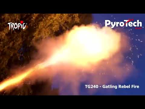 RZYMSKI OGIEŃ GATLING RABEL FIRE - TG240 - TROPIC - 240 strzałów