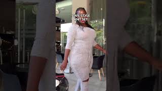 Download lagu Grey Knit Two-Piece Style | My Cafe Day Out Fashion Walk mp3
