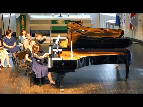 Polina Rendak & Mikhail Dubov play Prokofiev-Pletnev - Cinderella (St. Petersburg, 2017)