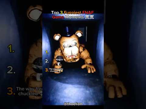 Top 3 Funniest FNAF Games Moments 🎮🥀 Freddy is Crazy💀💀