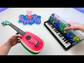 Peppa Pig Theme On 30 TEMU Instruments