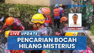 Bocah 6 Tahun Hilang Misterius saat Jajan Diduga Terseret Air Selokan, BPBD Tasikmalaya Susur Sungai