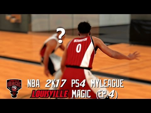 NBA 2K17 PS4 Louisville Magic MyLeague - STUPID THREE TEAM TRADE!? (EP.4)
