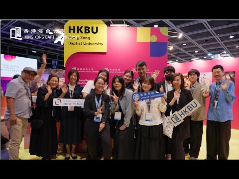 Interactive media students showcase original works at Hong Kong International Licensing Show🧑🏻‍🎨