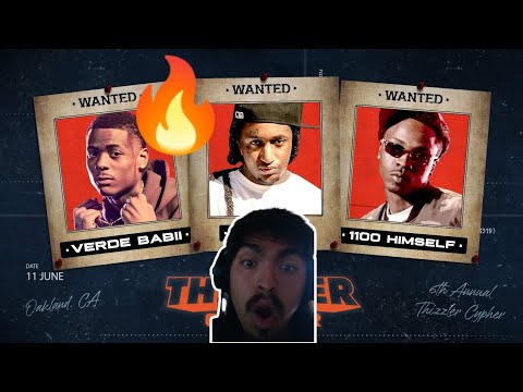 1100 Himself, Verde Babii & Mac J (Prod. 27CLUB) || Thizzler Cypher 2023 | REACTION VIDEO!