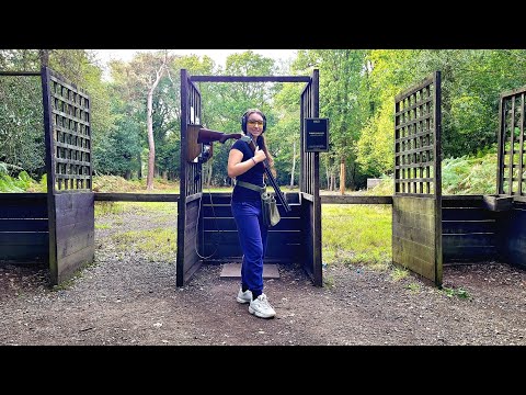 Bisley Long Siberia Clay Shoot With Teen Young Shot Sophia - October 2023