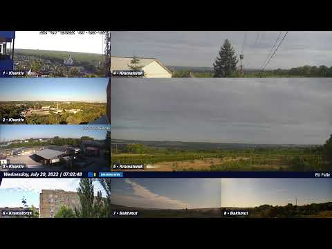 Live views from Ukraine 7/19/2022 B #Kharkiv #Kramatorsk #Bakhmut