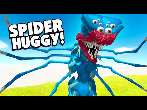 SPIDER HUGGY Is the Nightmare Evolution! - Animal Revolt Battle Simulator