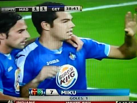 Miku Fedor; Doblete del Vinotinto al Real Madrid