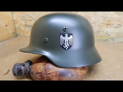 Restoration of the German helmet M 35