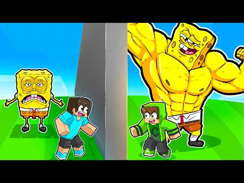 I TROLLED my FRIEND with SPONGEBOB in the BUILD BATTLE!