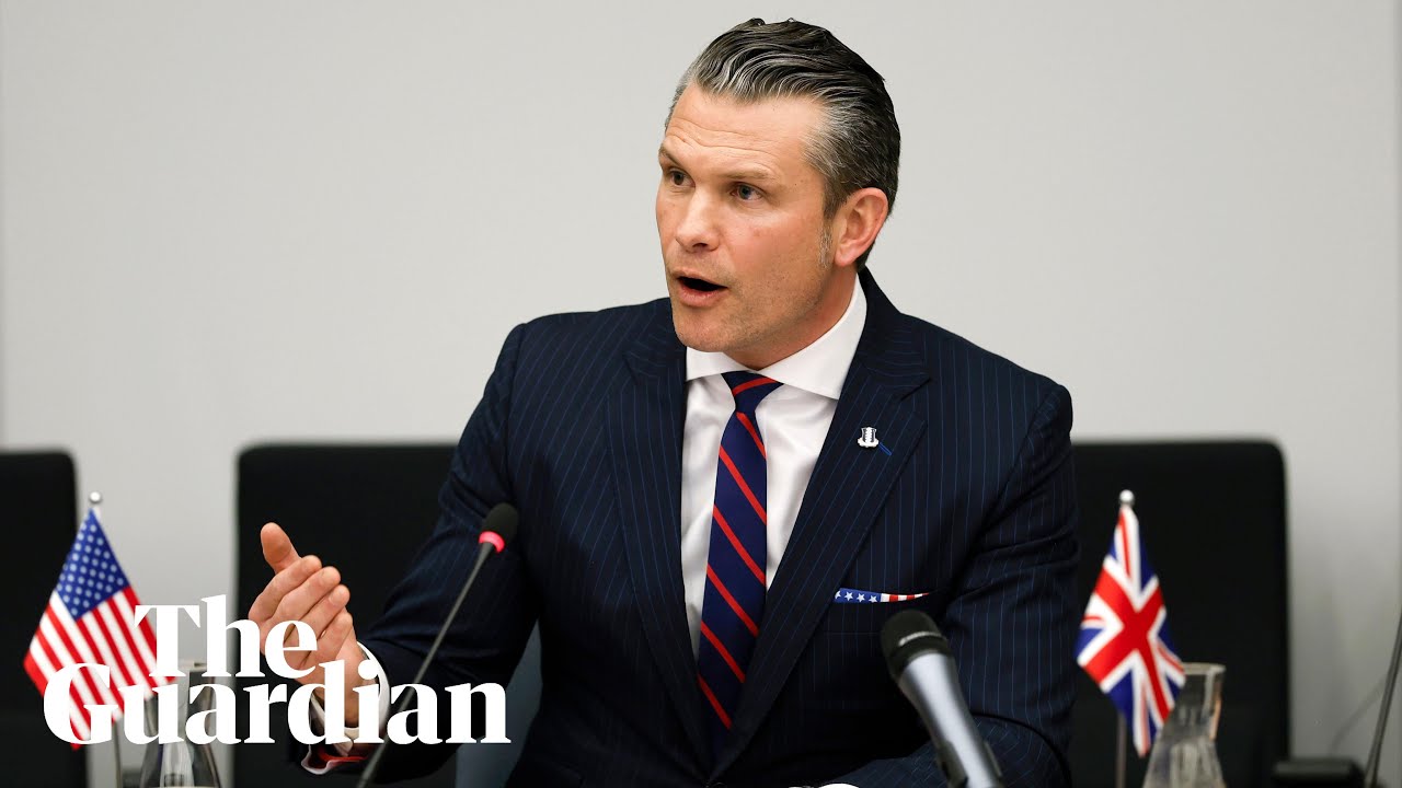 US no longer ‘primarily focused’ on Europe’s security, says Pete Hegseth
