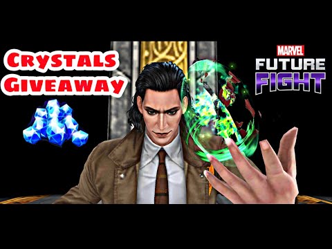 1800 Crystals Giveaway/ ABX LOKI 12M 🔥🔥#marvel_future_fight