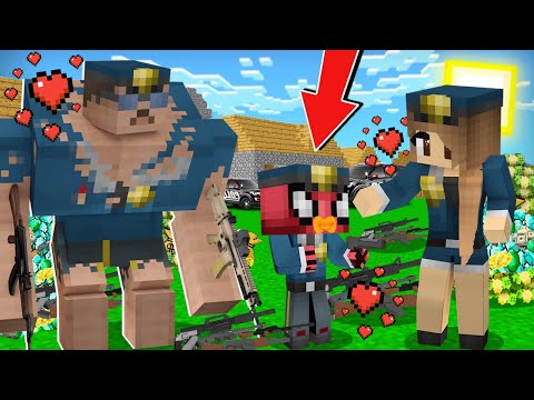 FAKİR MUTANT POLİS ÜYESİ OLDU! 👮‍♂️ - Minecraft