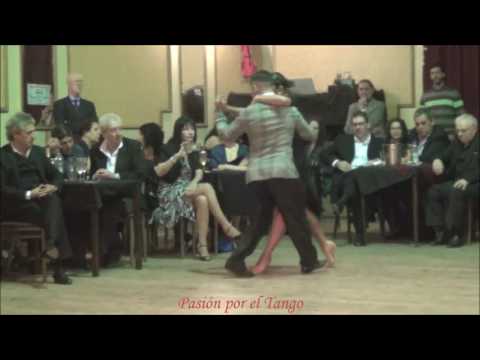 VIRGINIA PANDOLFI y JONATAN AGUERO Bailando el Tango LA MALEVA en YIRA YIRA MILONGA