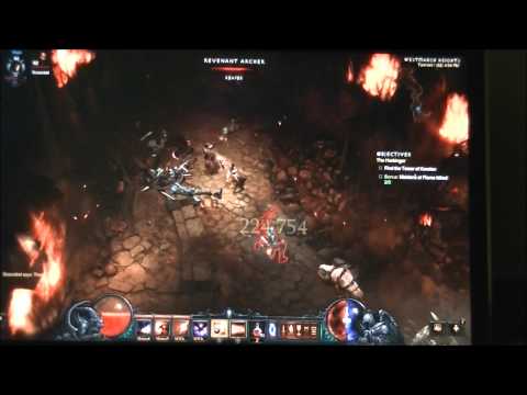 Diablo 3: ROS - bootleg style! - Urzael boss battle - Torment difficulty - demon hunter