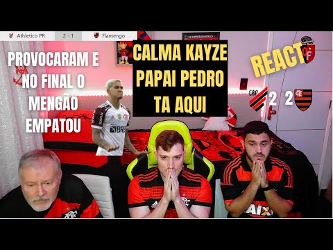 React Athle PR 2 x 2 Flamengo pela Copa do Brasil