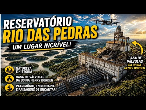 Rio das Pedras, Um Lugar Incrível | Casa de Válvulas da Usina Henry Borden