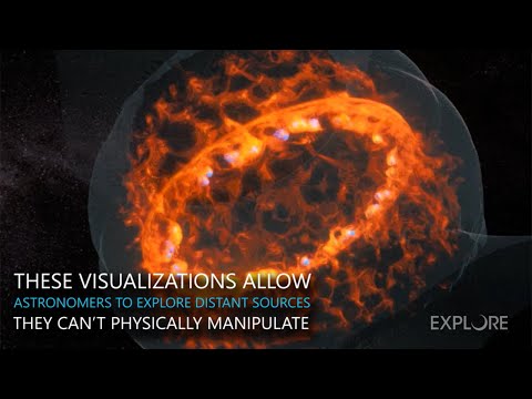 Stellar Explosions and Jets Showcased in New Three Dimensional Visualizations