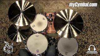 Video thumbnail for Bosphorus 18" Traditional Medium Thin Crash Cymbal - 1440g (T18CMT-1061515RRR) by Memphis Drum Shop
