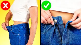 24 UNBELIEVABLY COOL JEANS HACKS