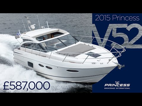 2015 Princess V52 Game Day Video