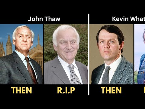 Inspector Morse 1987 Cast THEN and NOW, The actors have aged horribly!!