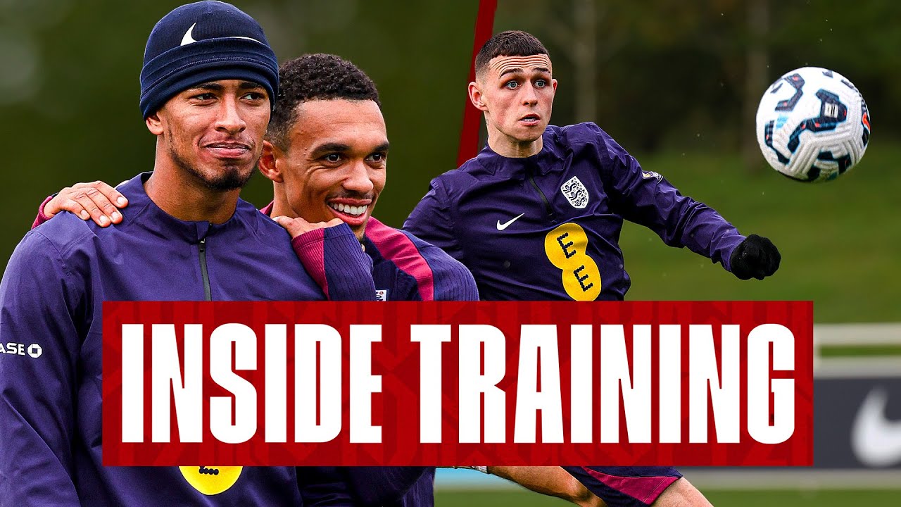 Foden Goal Machine, Jude’s No-Look Pass & Saka, Rice v Gordon, Gomes Sharpshooting | Inside Training