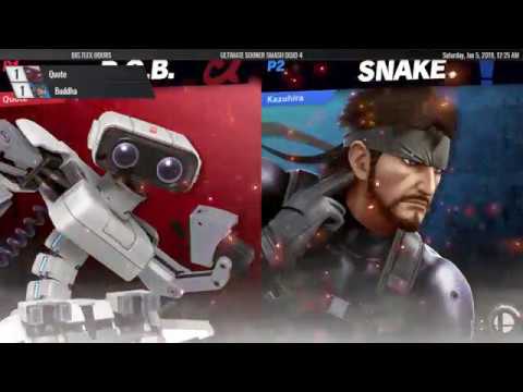 Ultimate Sooner Smash Dojo 4 - Quote (ROB) vs Buddha (Snake) - Losers Semis