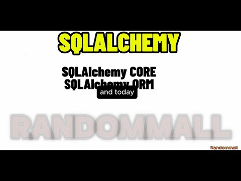 Sqlalchemy Tutorial Sqlalchemy Core And Sqlalchemy Orm Including 2 0
