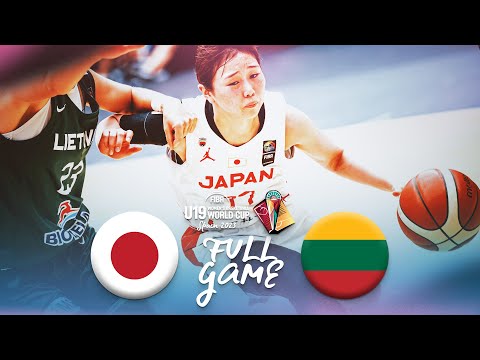 Japan v Lithuania | Full Basketball Game | FIBA U19 Women's Basketball World Cup 2023