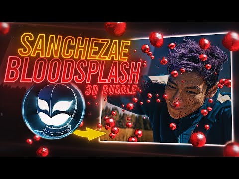 HOW TO: Make Sanchezae POPULAR BLOODSPLASH Effect Tutorial | After Effects