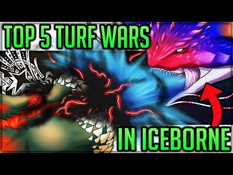 The Top 5 Turf Wars in Iceborne - Savage Deviljho VS Elder Dragons - Monster Hunter World Iceborne!