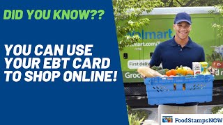 Use your EBT Card to Shop Online