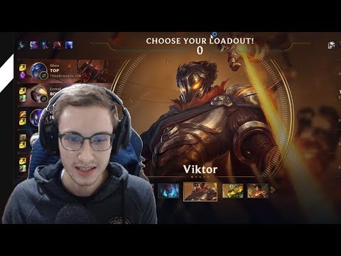 607. Bjergsen - Viktor vs Corki Mid - Patch 8.4 Season 8 - March 05, 2018