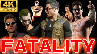 ネクストラウンド公開記念【ジョニーケイジ（Johnny Cage）】FATALITY集【MK,MK2,,MK4,MK9,MKX,MK11,MK1】