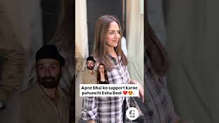 Apne bhai ko support karne pahunchi Esha Deol #shorts