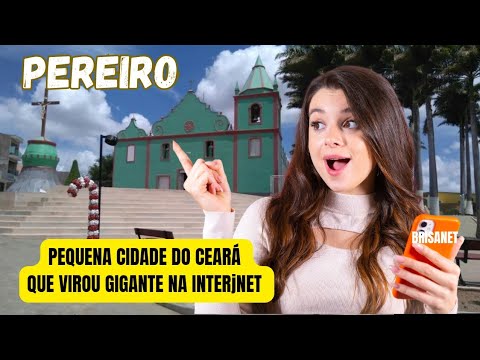 Pereiro(CE) Cidade onde nasceu a Brisanet, e Falcão :Dois gigantes do Sertão pro Mundo. 