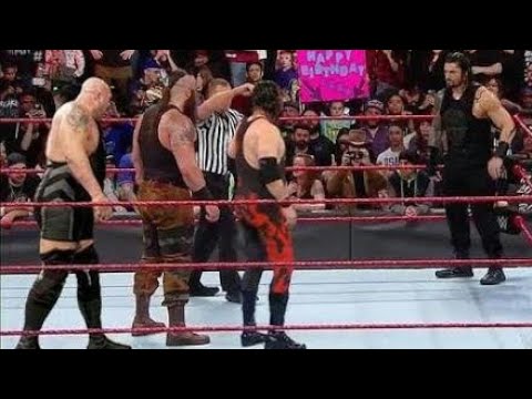 OMG! Roman reigns Fight with 3 Monsters ( wrestling Life)...